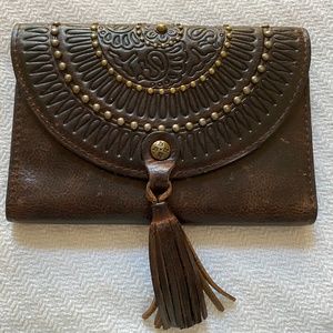 Patricia Nash Studded Fringe Wallet
